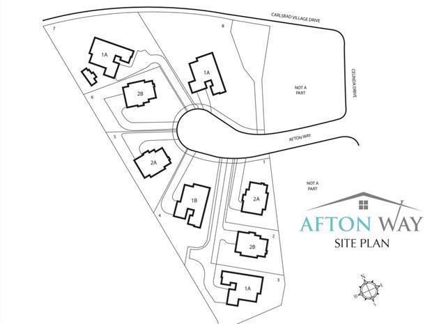 Afton Way Carlsbad Site Plan
