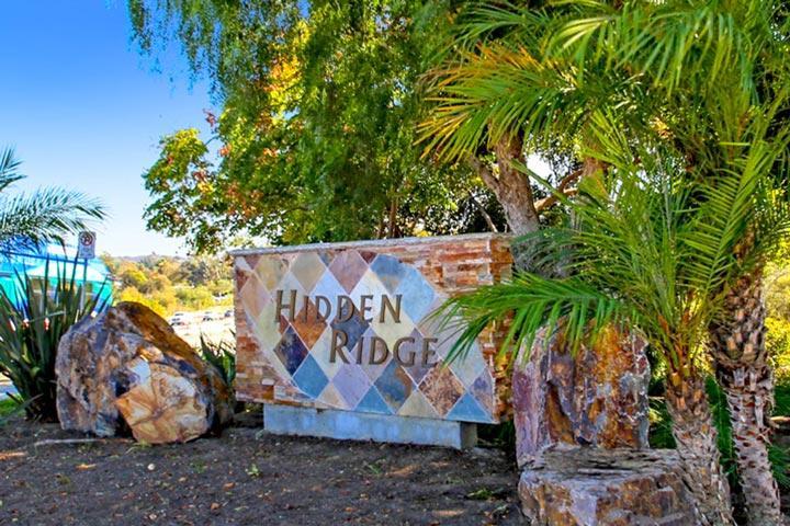 Carlsbad Hidden Ridge Sign